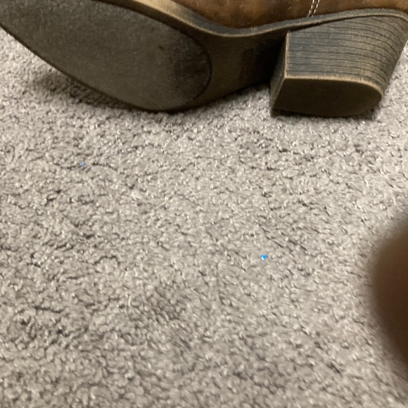 Rampage Cowboy Boots Brown Embroided Pointed Toe RAM-VIDA 429105 Sz 7 M - Picture 7 of 7